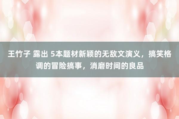 王竹子 露出 5本题材新颖的无敌文演义，搞笑格调的冒险搞事，消磨时间的良品